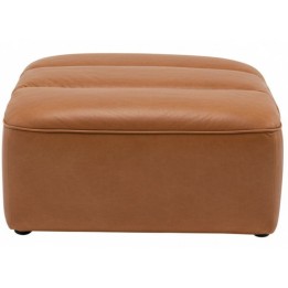 Tabouret Modi cognac 80x80cm