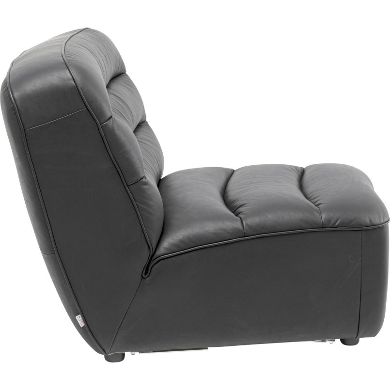 Elément d assise Modi Curl graphite 80cm