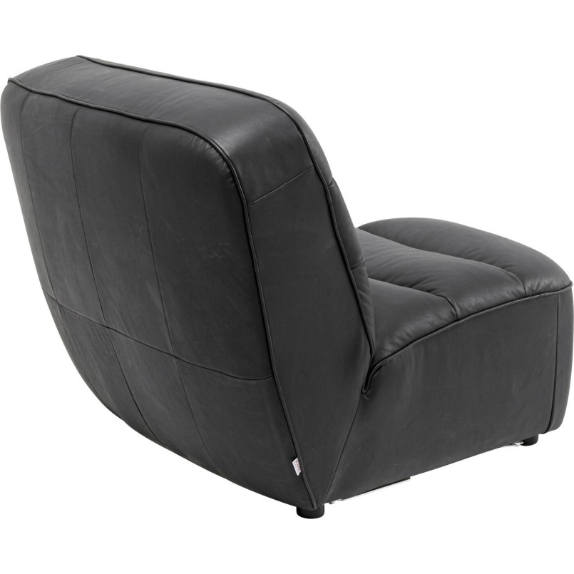 Elément d assise Modi Curl graphite 80cm