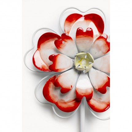 Portemanteau mural fleurs écloses 52cm Kare Design