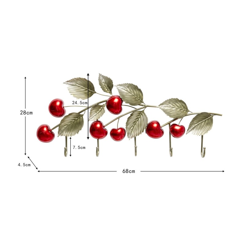 Garderobe murale Cherries 68cm