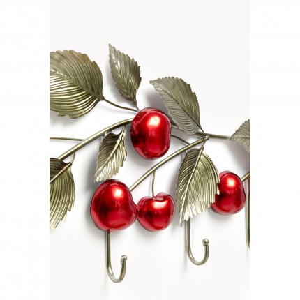 Wall Coat Rack cherries 68cm Kare Design