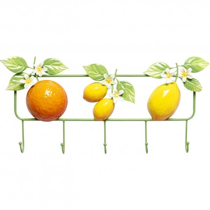 Portemanteau mural citrons 62cm Kare Design