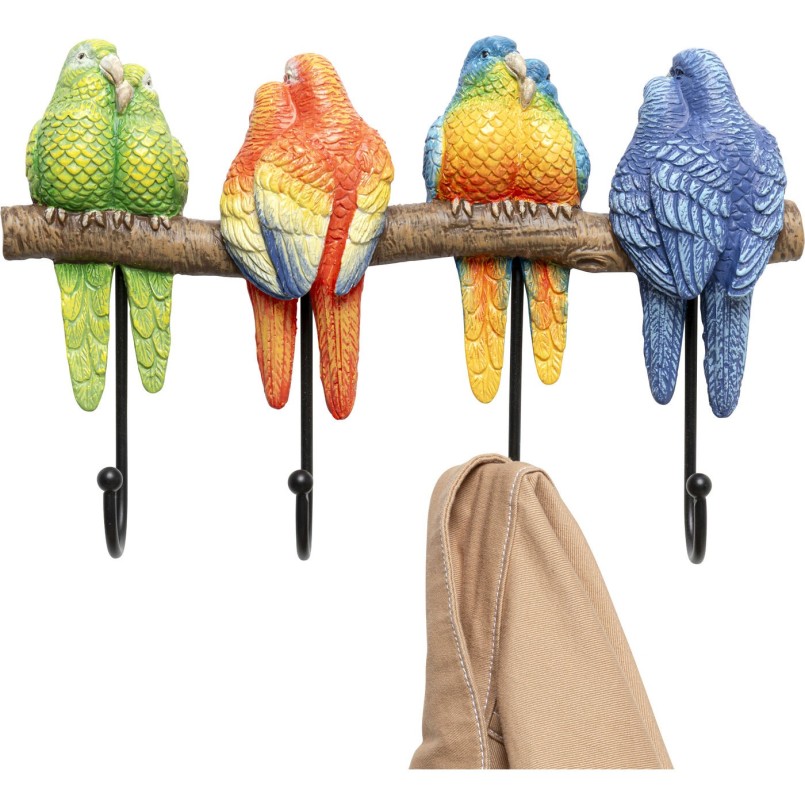 Garderobe murale Parrots Love 31cm