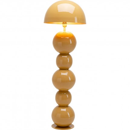 Vloerlamp Candy mosterd 135cm Kare Design