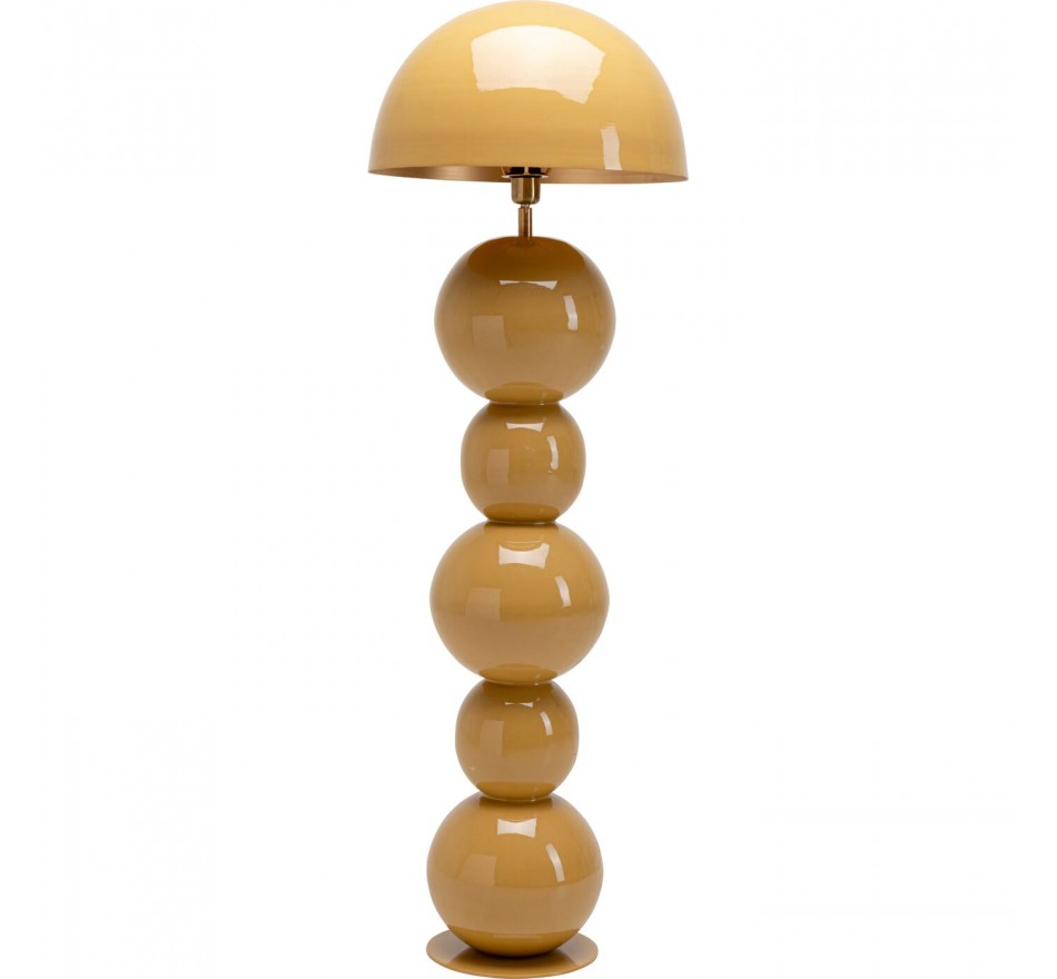 Vloerlamp Candy mosterd 135cm Kare Design