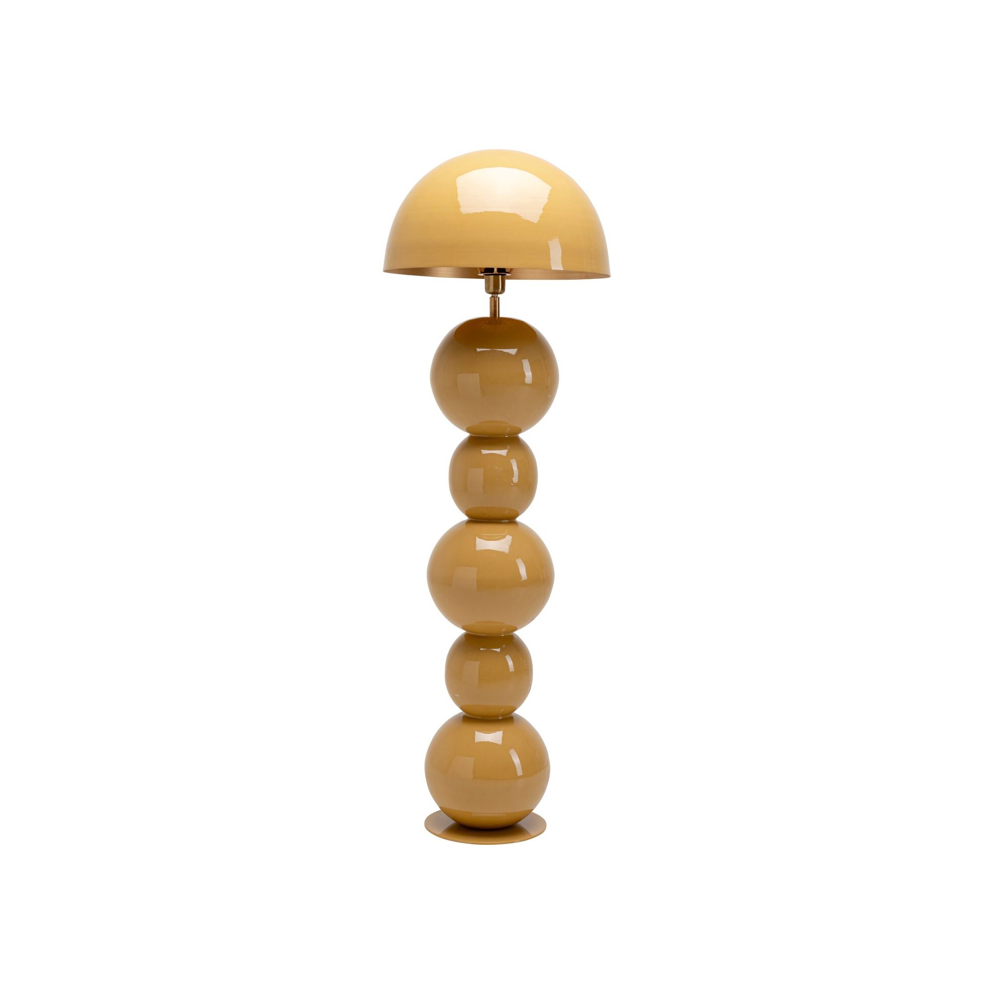 Lampadaire Candy moutarde 135cm