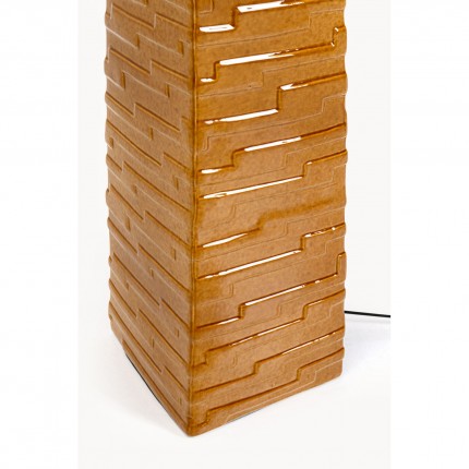 Vloerlamp Siena oranje 124cm Kare Design
