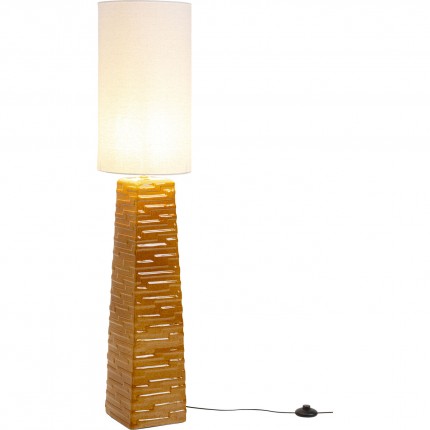 Vloerlamp Siena oranje 124cm Kare Design