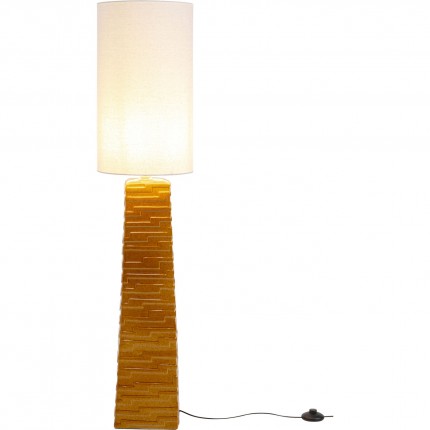 Vloerlamp Siena oranje 124cm Kare Design