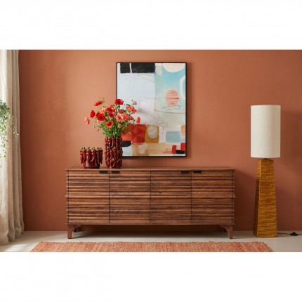 Vloerlamp Siena oranje 124cm Kare Design