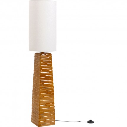 Vloerlamp Siena oranje 124cm Kare Design