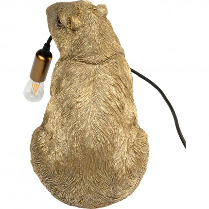 Tafellamp capybara goud Kare Design