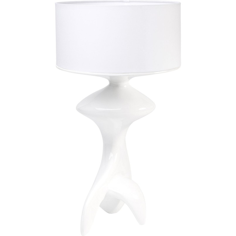 Lampe à poser Erosia blanc 68cm