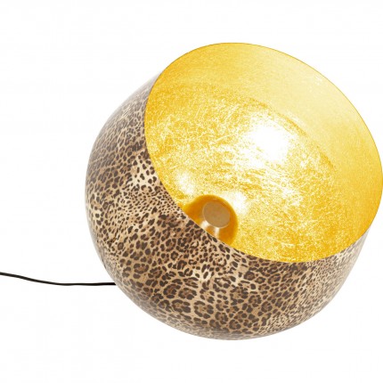 Lampe Apollon Smooth 35cm léopard Kare Design