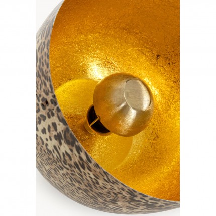 Lampe Apollon Smooth 50cm léopard Kare Design