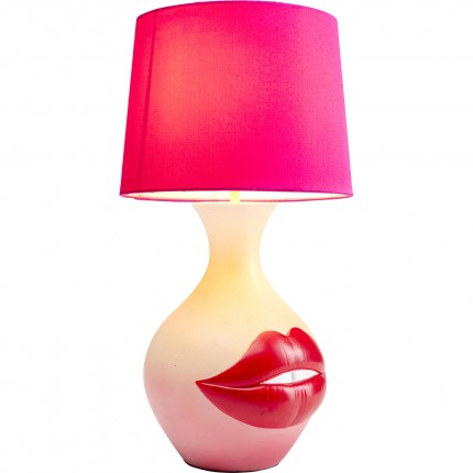Lampe lèvres rouges 43cm Kare Design
