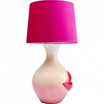 Tafellamp rode lippen 43cm Kare Design