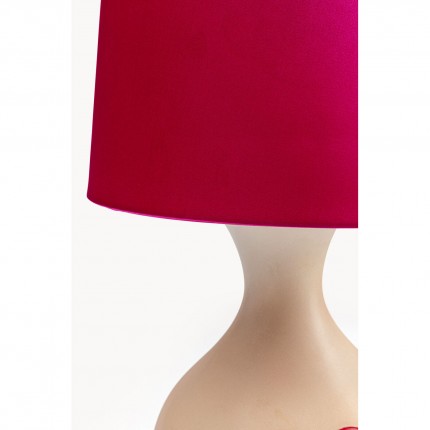 Lampe lèvres rouges 43cm Kare Design