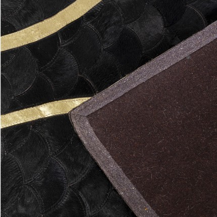 Vloerkleed Fulmine zwart 240x170cm Kare Design