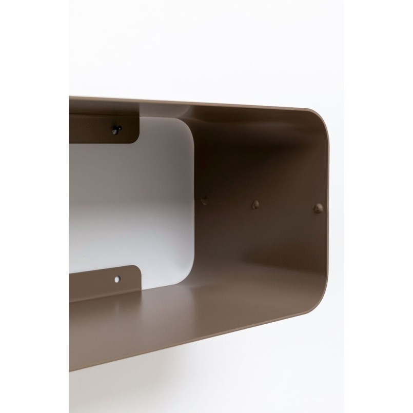 Wall Shelf Lounge 58cm taupe Kare Design
