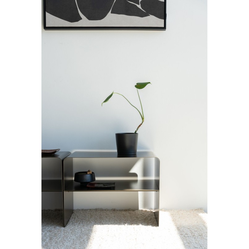 Salontafel Lounge 58x37cm brons Kare Design