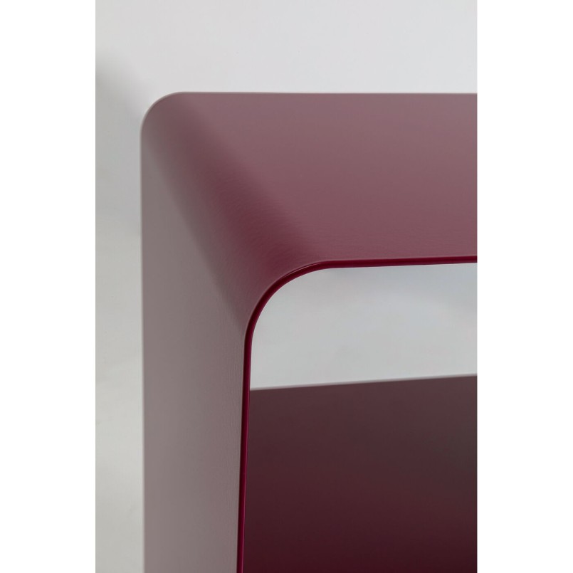 Table d'appoint violette en acier - Lounge - Kare Design