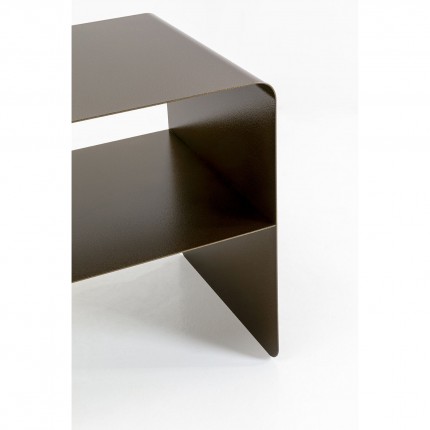 TV board Lounge 90x37cm bronze Kare Design