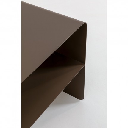 Table basse Lounge 58x37cm taupe Kare Design