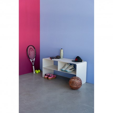 Meuble TV Lounge 90x37cm crème Kare Design