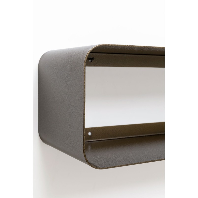 Étagère murale bronze en acier - Lounge - Kare Design