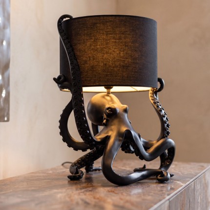 Lampe pieuvre noire 48cm Kare Design