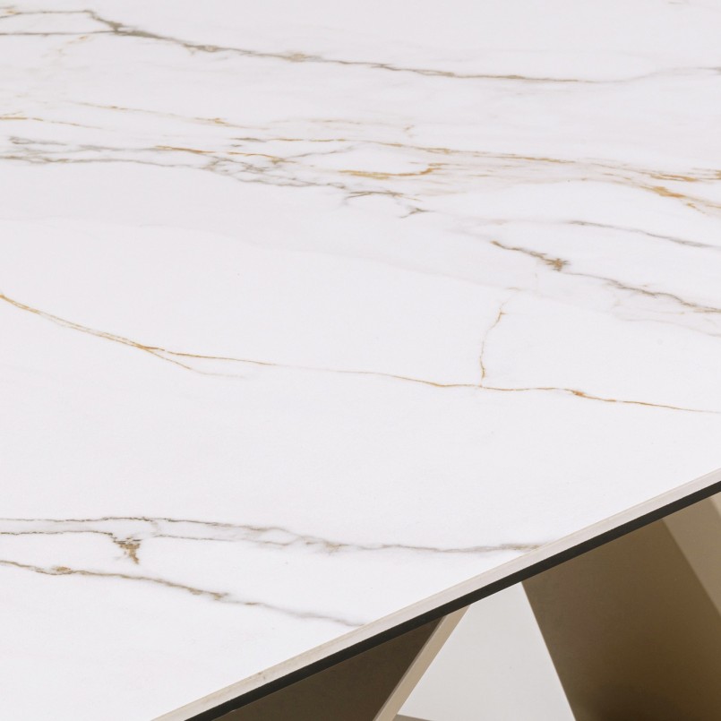 Uitschuifbare Eettafel Nelly 260x90cm Kare Design