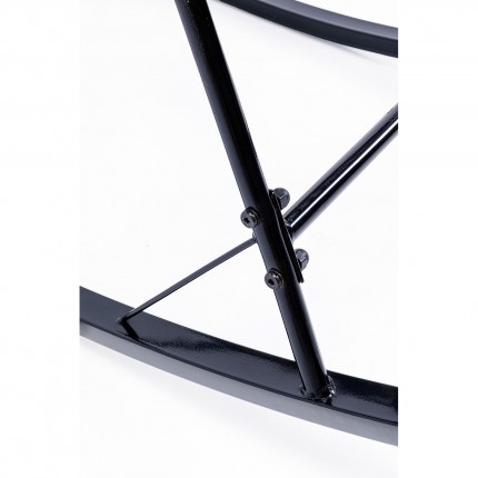 Rocking chair Acapulco black Kare Design