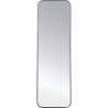 Miroir sur pied Starlet noir 50x160cm