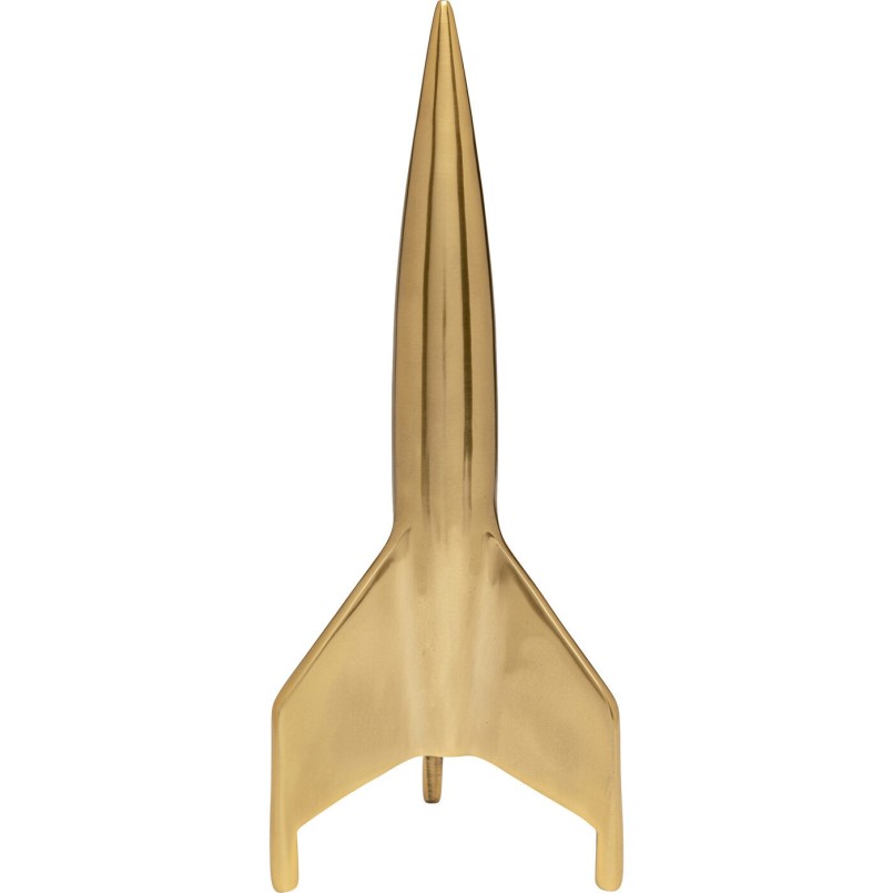 Objet décoratif Rocket Start doré 35cm
