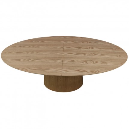 Table à rallonge Benvenuto ovale frêne Kare Design