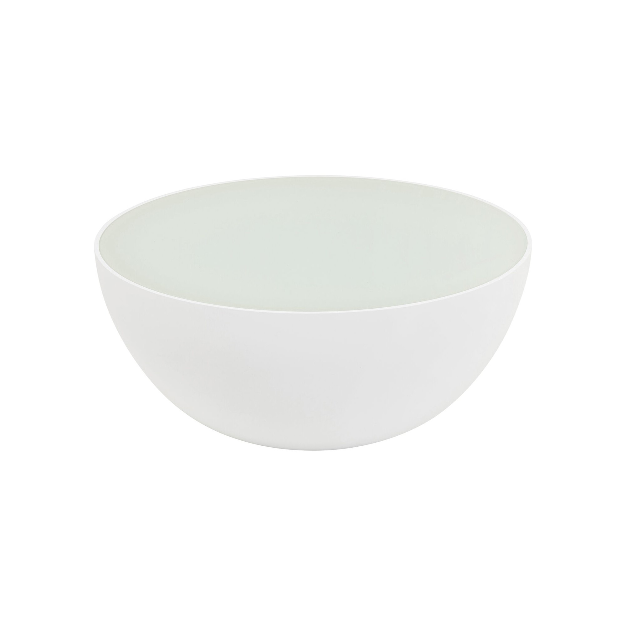 Table basse Lounge blanc Ø80cm