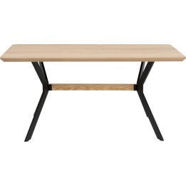 Table Midtown chêne 160x80cm