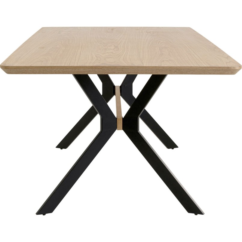 Table Midtown chêne 220x100cm