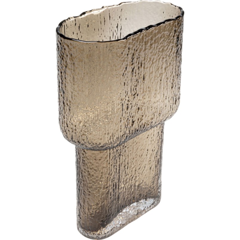 Vase Fashionista marron  28cm