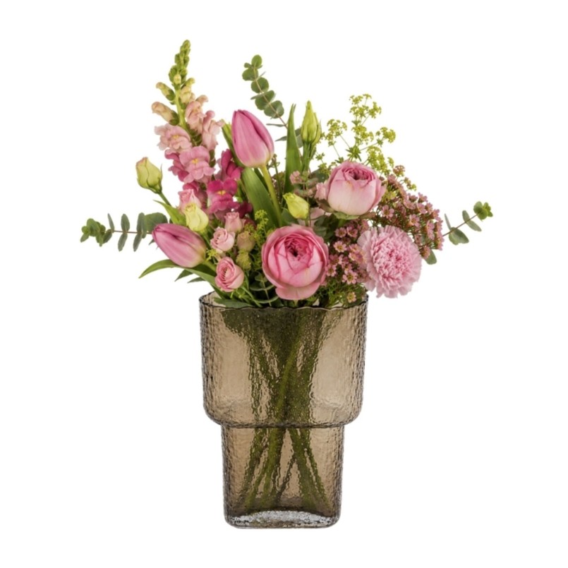 Vase Fashionista marron  28cm