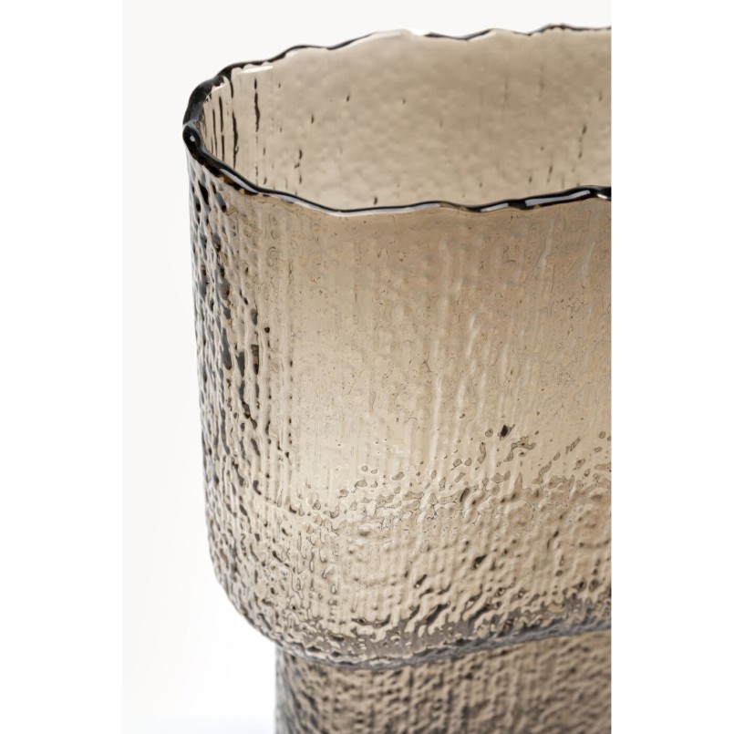 Vase Fashionista marron  28cm