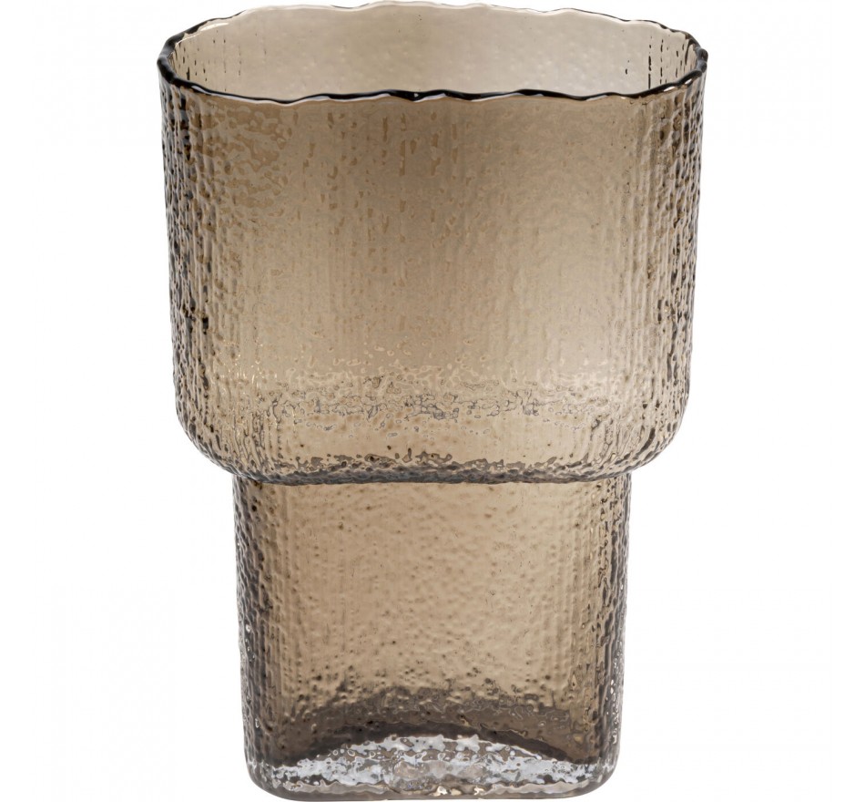 Vase Fashionista marron 28cm Kare Design