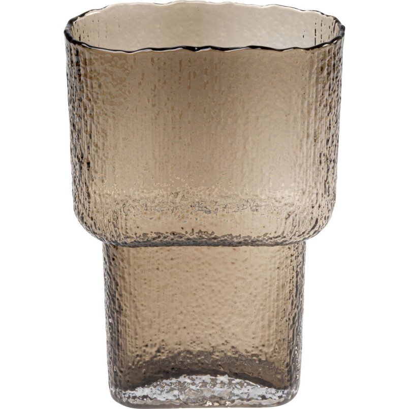 Vase Fashionista marron  28cm