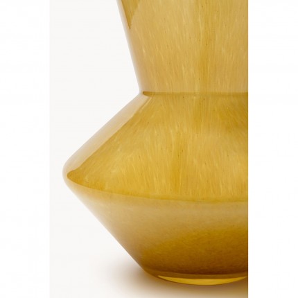 Vase Flashy jaune 20cm Kare Design