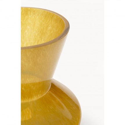 Vase Flashy jaune 20cm Kare Design