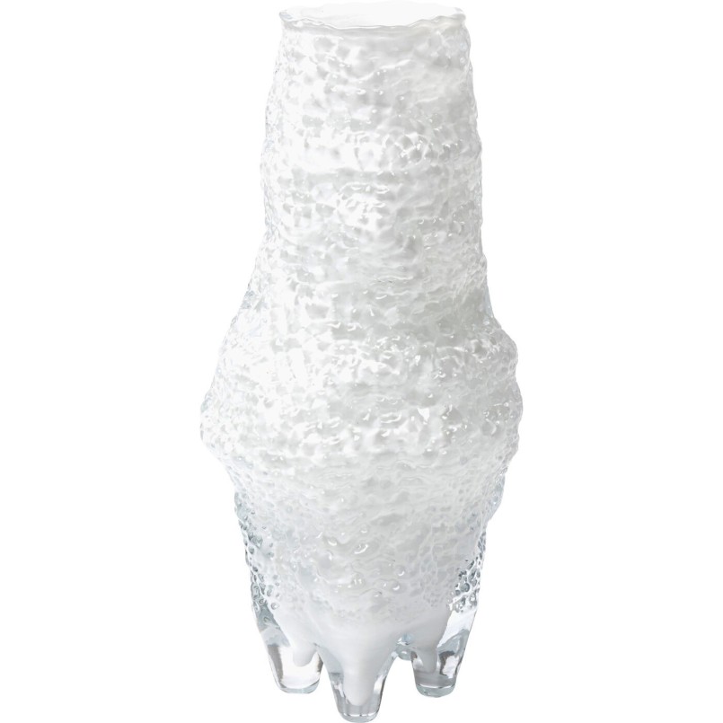 Vase Frozy blanc 41cm