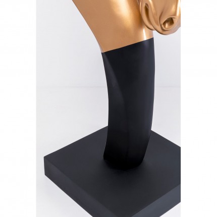 Deco horse head XL 180cm gold Kare Design