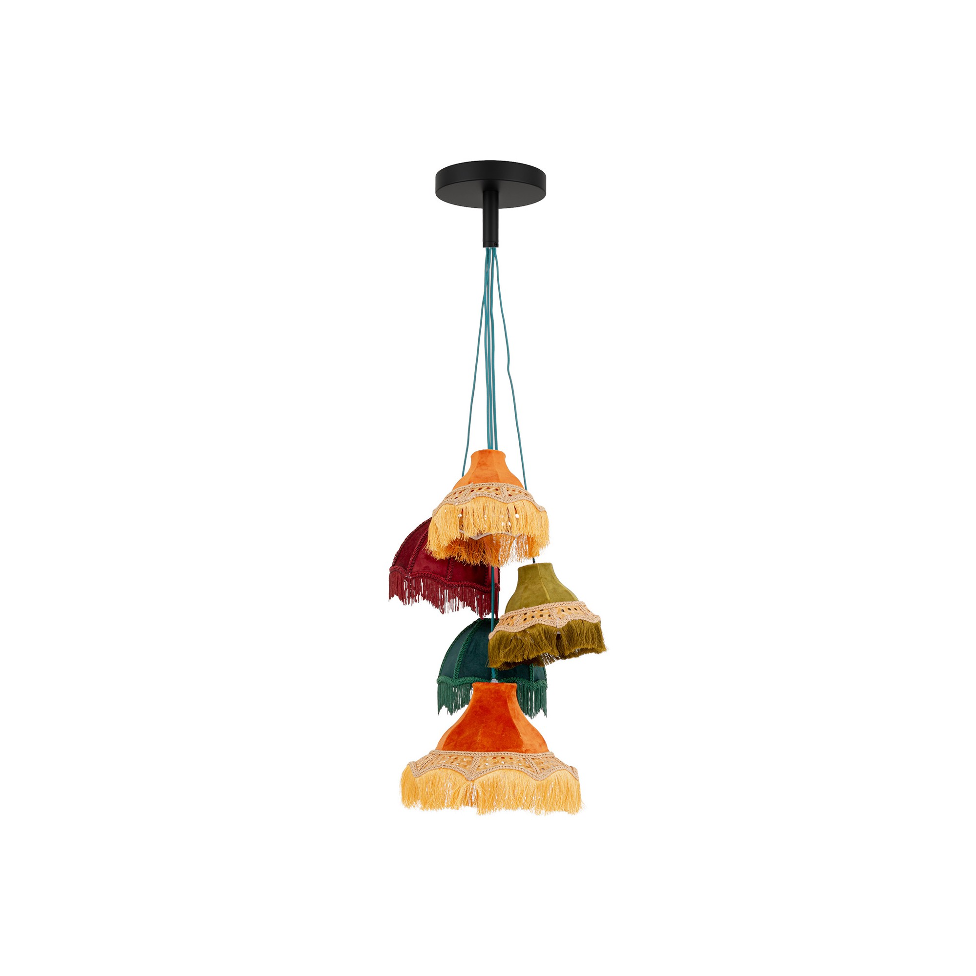 Suspension Saloon Fringes 5 Kare Design